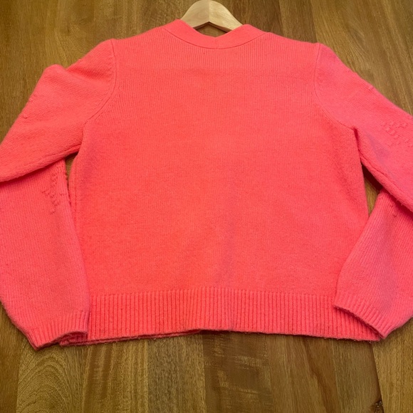 LOFT Hot Pink Women's Sweater -Like New - Picture 3 of 5